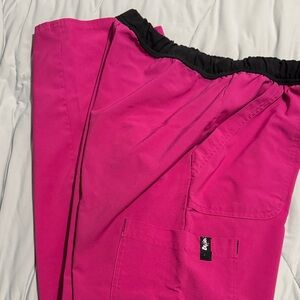 Pink scrubstar scrub pants